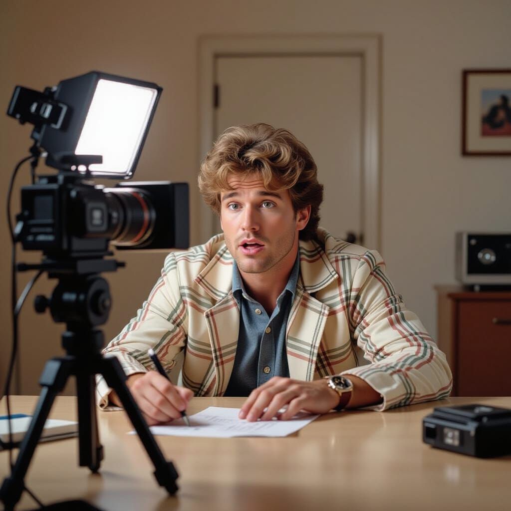 Hilarious Blooper Scene in 1980s HD Photography