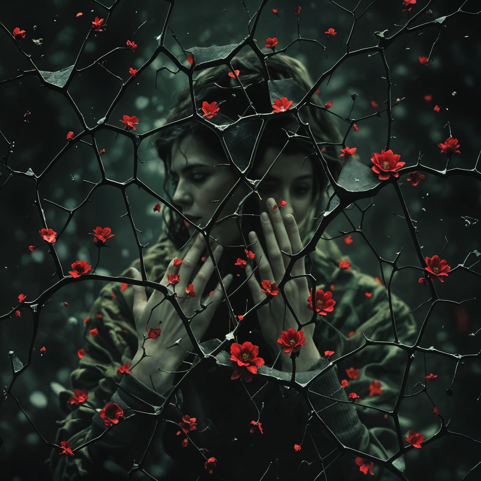 Surreal Mixed Media Art: The Feeling of Brokenness