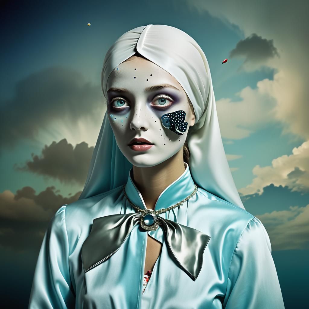 Abstract Surrealist Composition