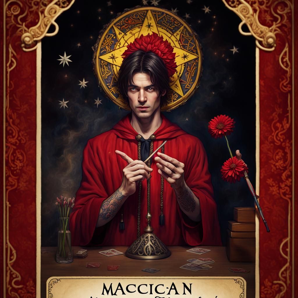 "The Magician" Tarot Card