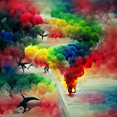 Colorful Exploration of Free Will Concept