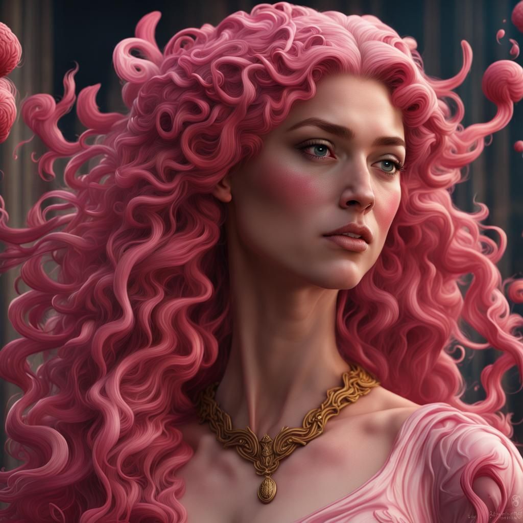 Pinky and Brain as Gods in Botticelli Style