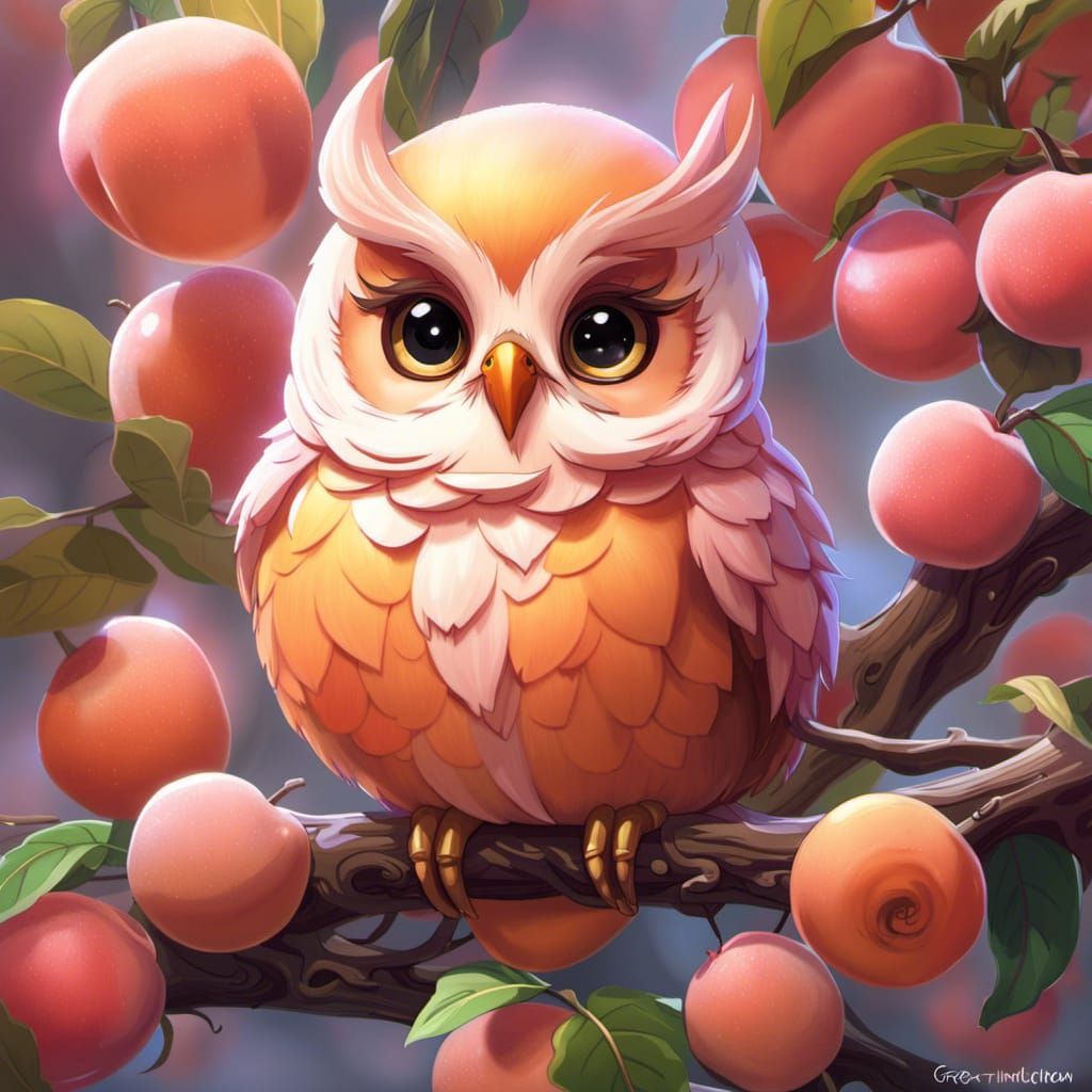 Pete on his Peach Perch