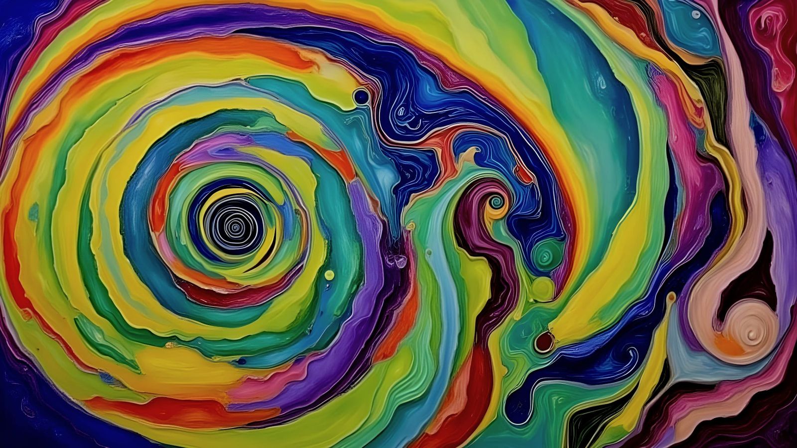 Ethereal Temple to Hilma af Klint in Cosmic Style