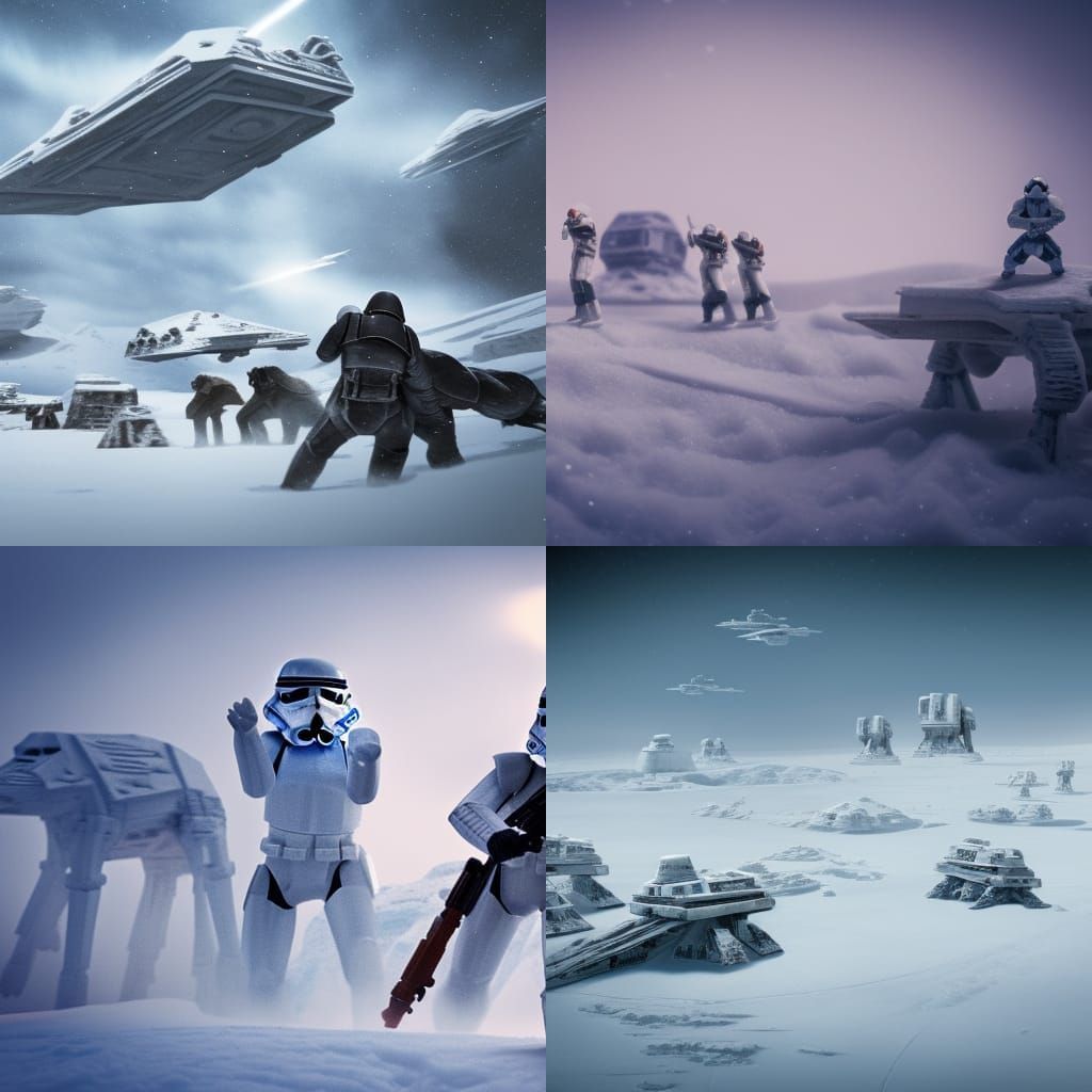 Battle of Hoth: Professional Photography