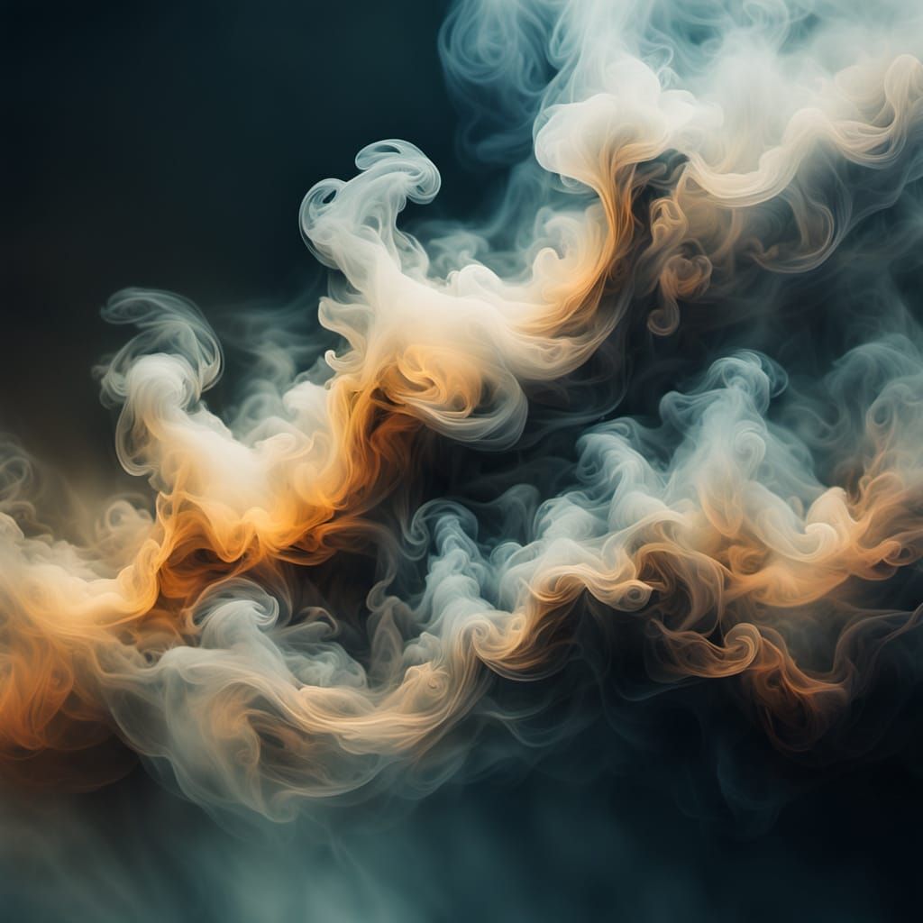 Surreal Smoke and Fog in Dreamlike Digital Art