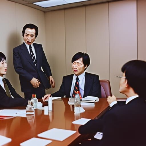 Demon CEO Meeting in 1980s Seoul, Korea