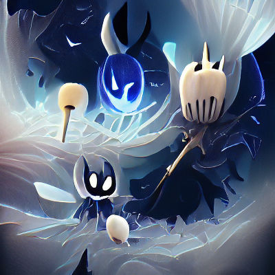 Hollow Knight Minimalist Character Art