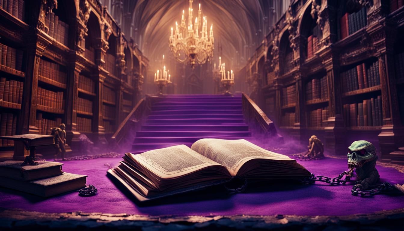 Epic Fantasy Art: Secret Chapel Library Unveils Cinematic Bo...