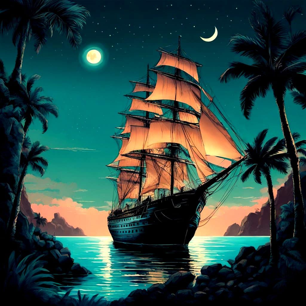 Moonlit Voyage