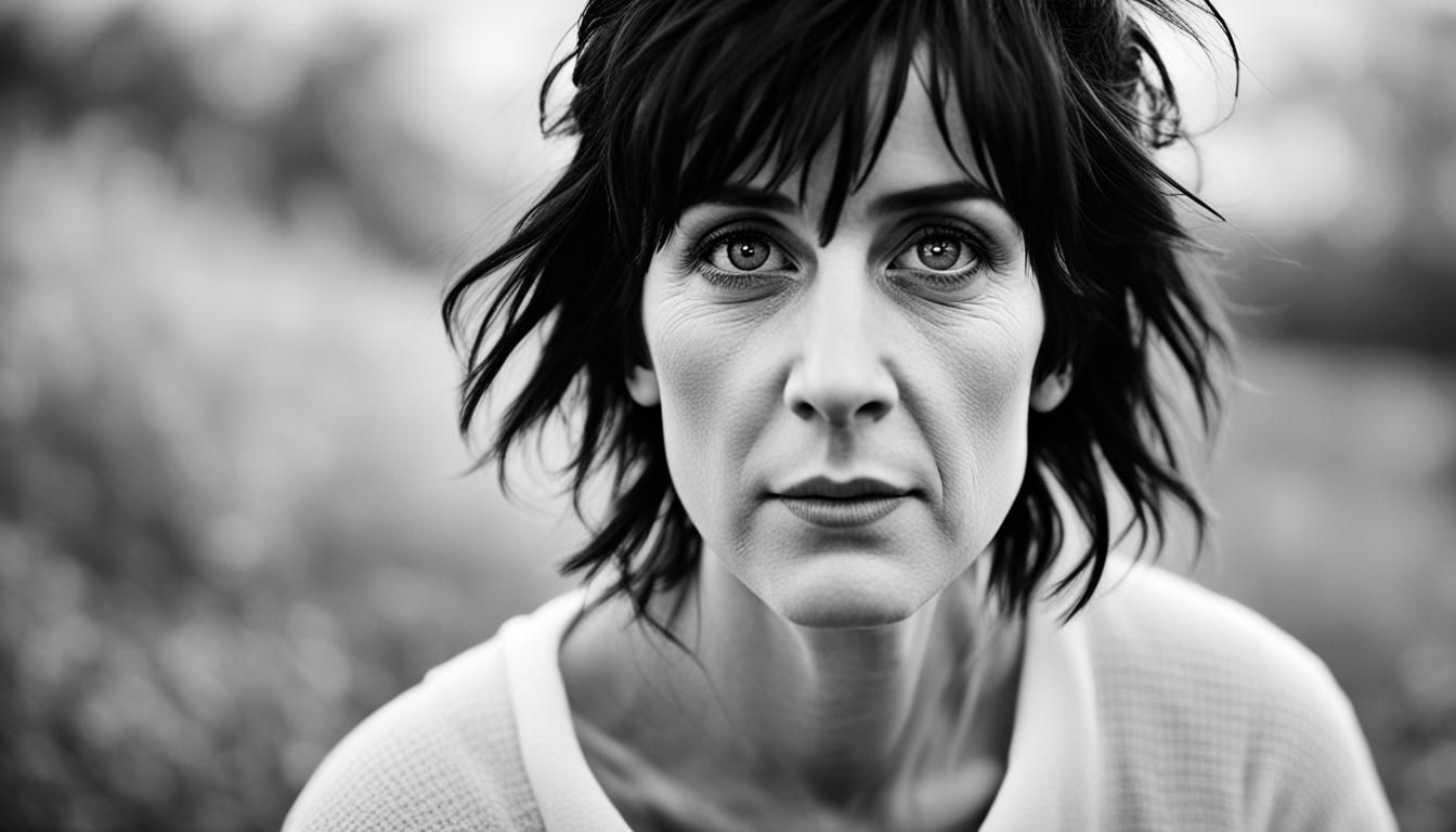 Ethereal Portrait of a Woman in White