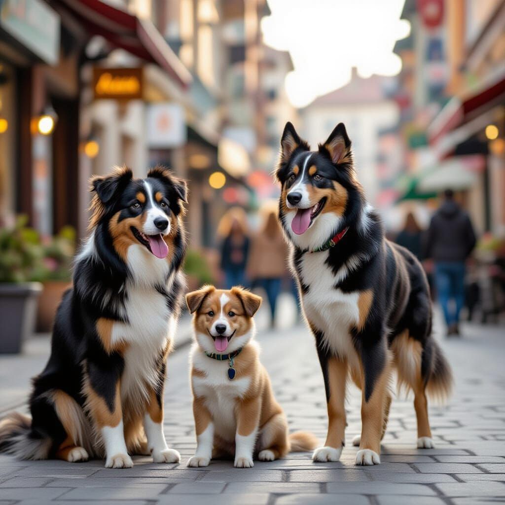 Duck, Dog, and Donkey in a Candy City