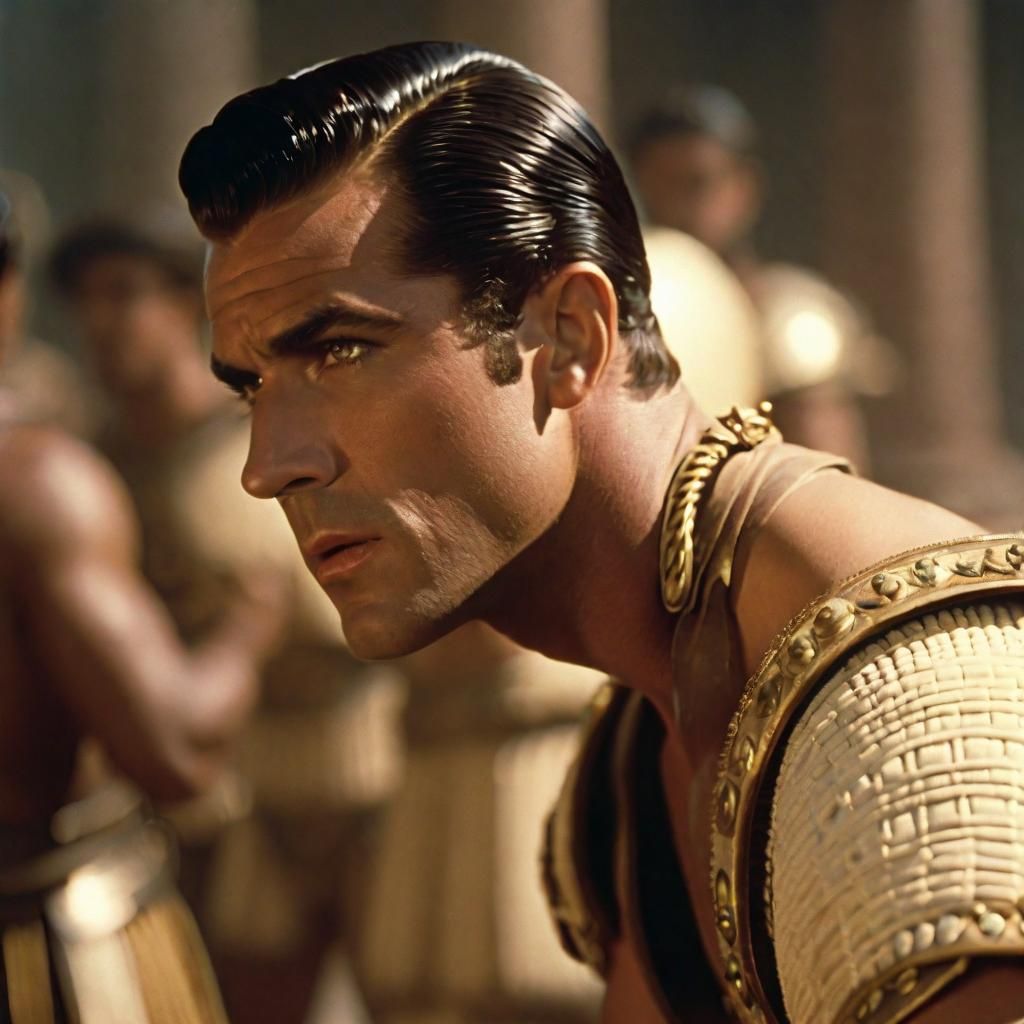 Roman Gladiators in Pictorialist Style