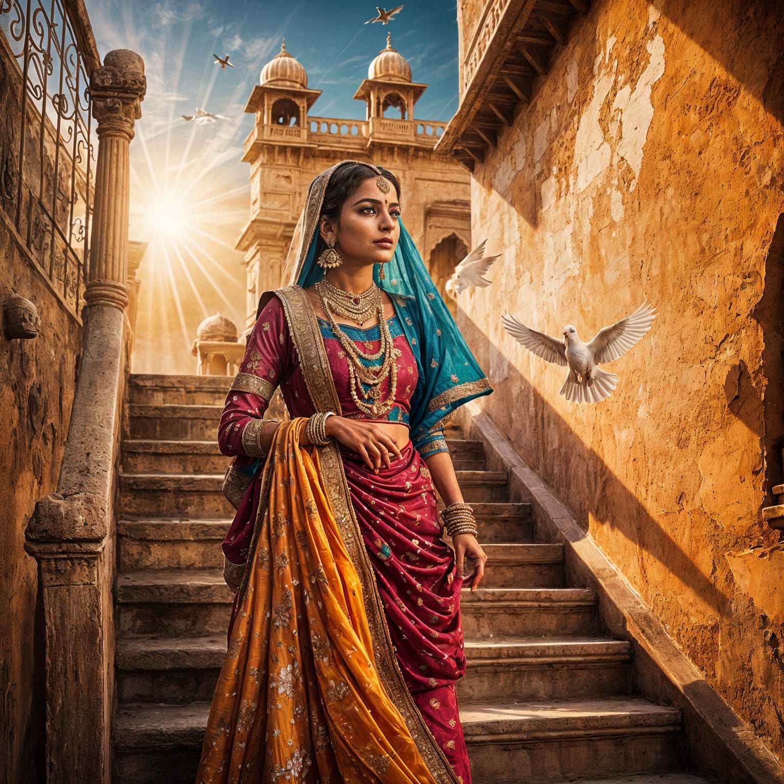 Rajasthani Woman (3).