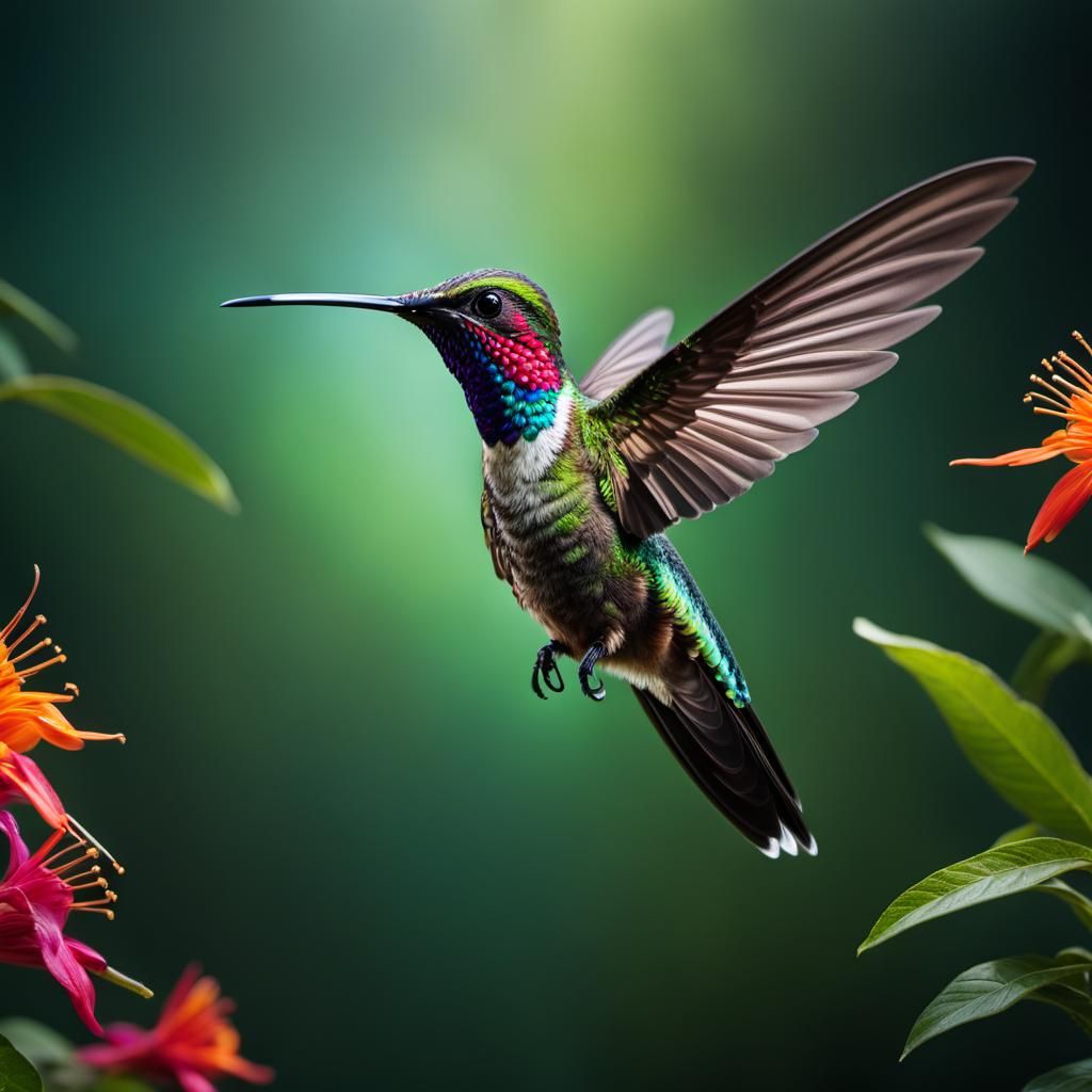 Hummingbird flight