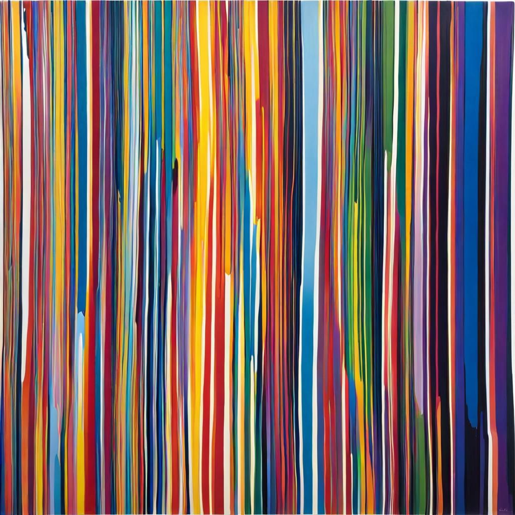 Dazzling Abstract Art in Vibrant Colors