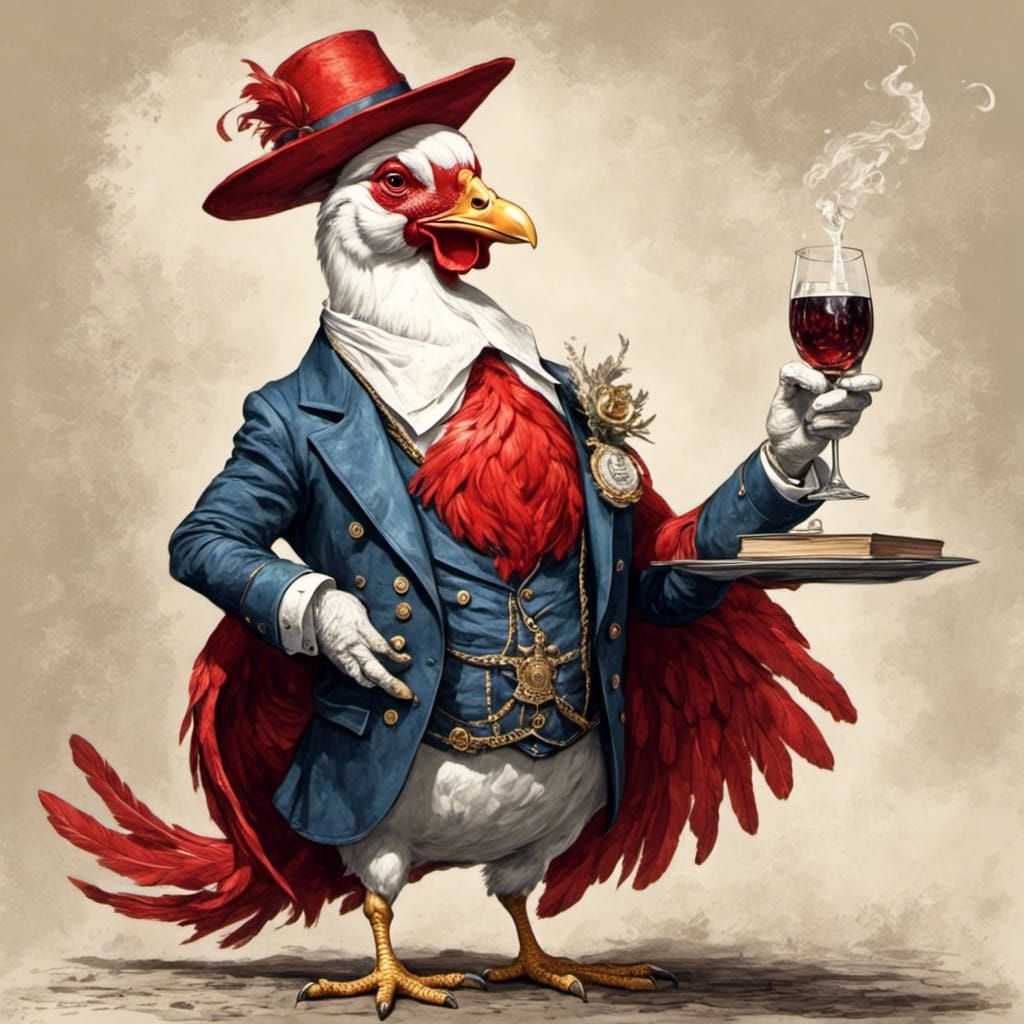 Foghorn Leghorn's Oily, Fluffy, Overdressed Speech
