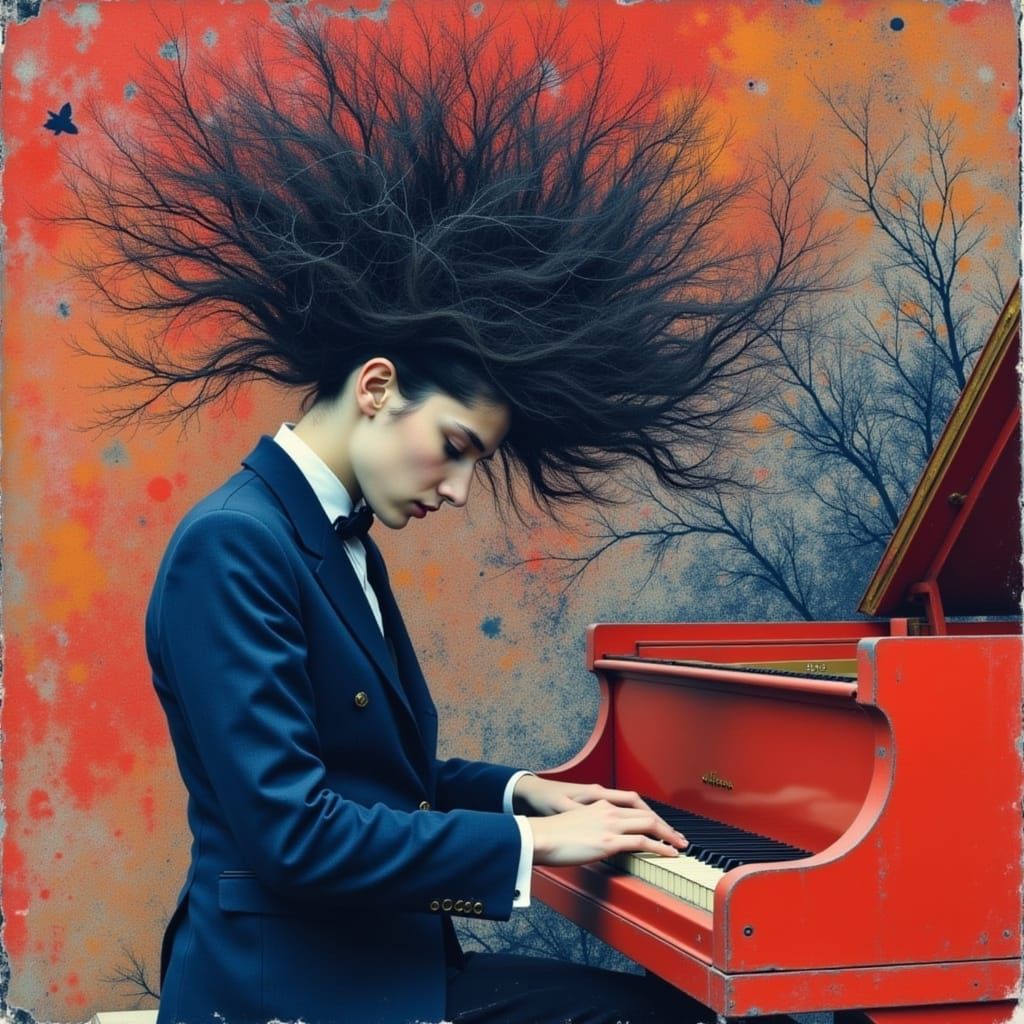 Maestro About to Play Piano in Expressive Style