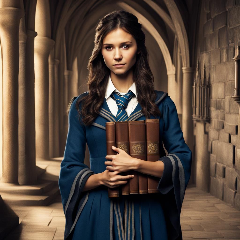 Nina Dobrev as Ravenclaw Student at Hogwarts