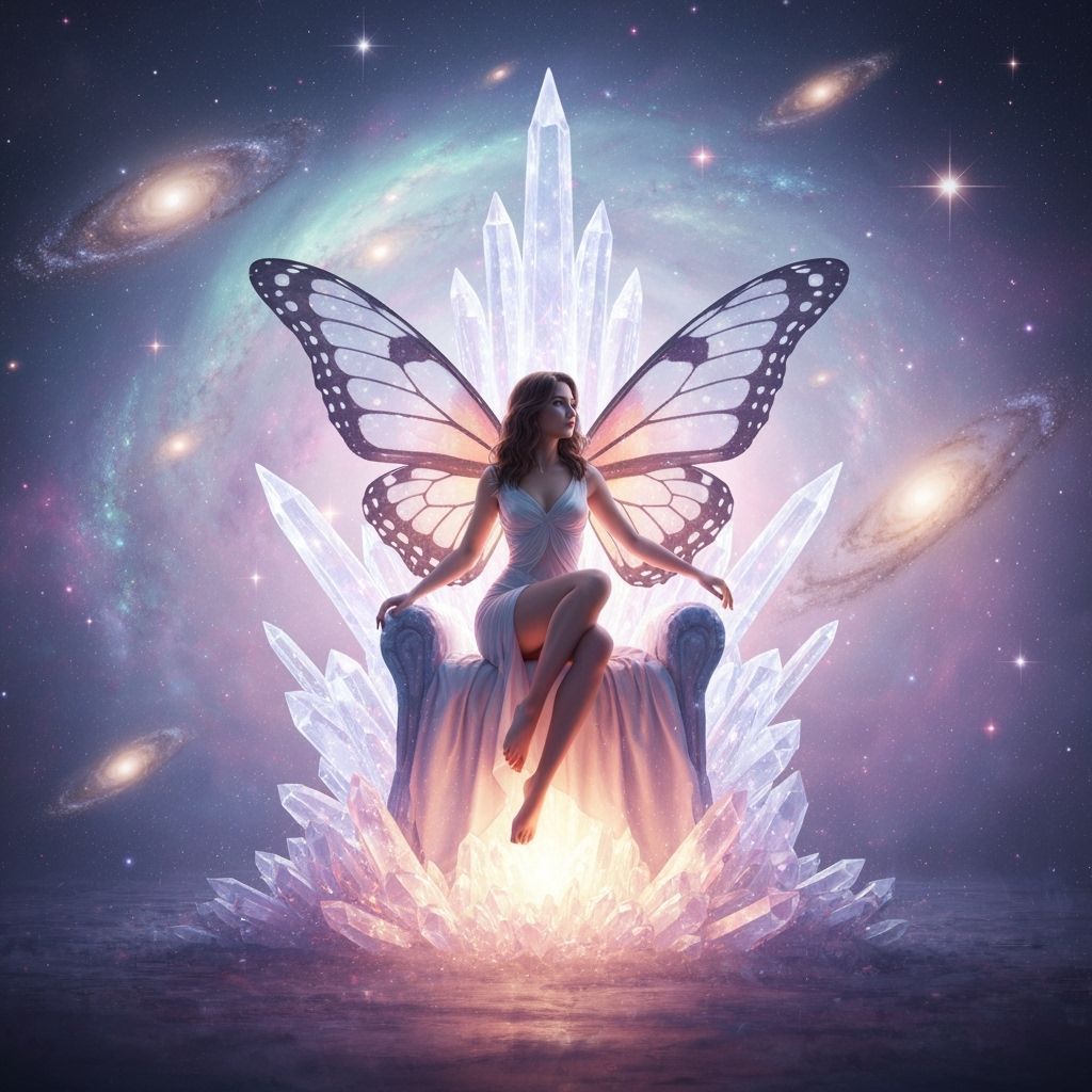 Nebula Fairy Queen on Celestial Throne