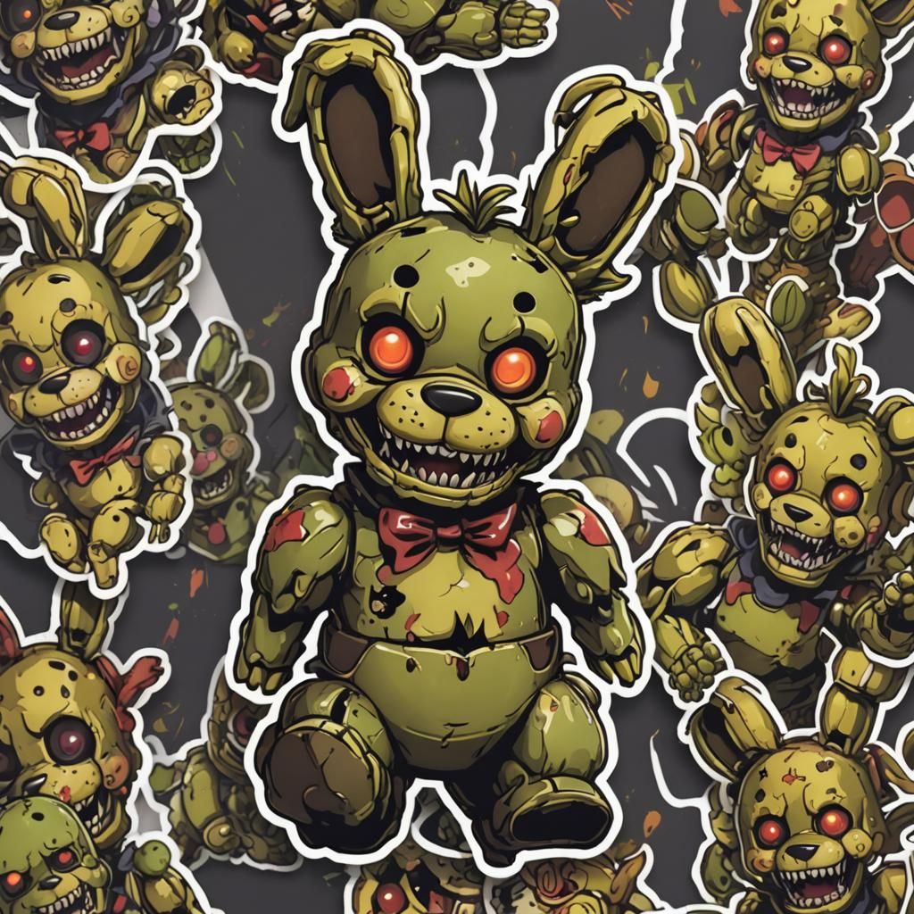 Springtrap sticker 2