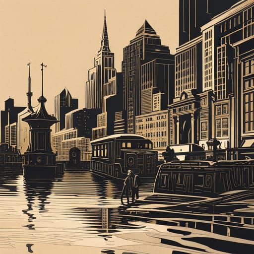 Vintage Photograph in Storybook Realism Style