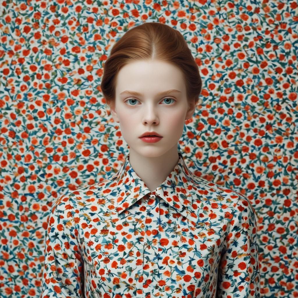 Dreamlike Portrait in Heck Style