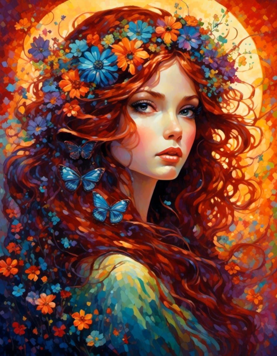 The girl from Woodstock