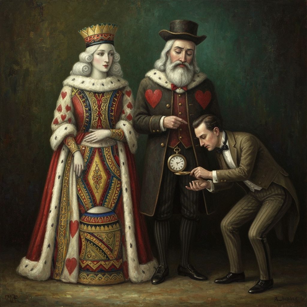 Impressionist Painting of Card Royalty