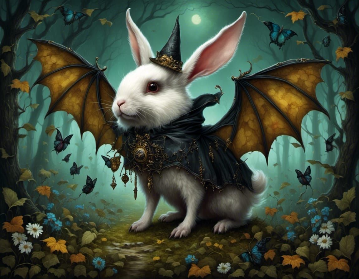 vvitchy little bat rabbit