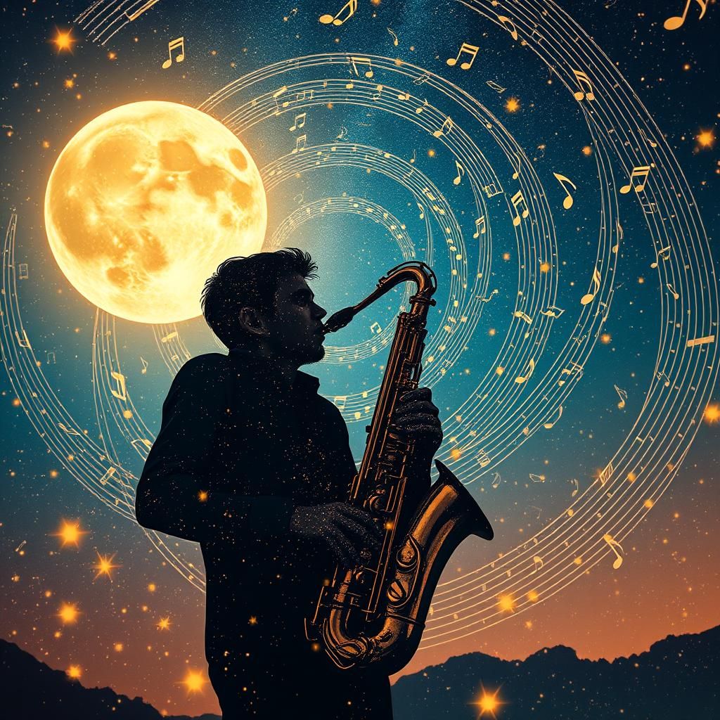Surreal Saxophonist Plays Music of the Cosmos