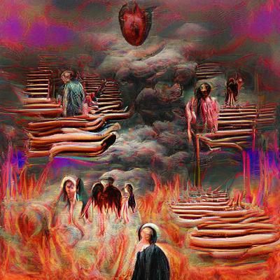 Ethereal Purgatory: A Landscape of Spiritual Transition