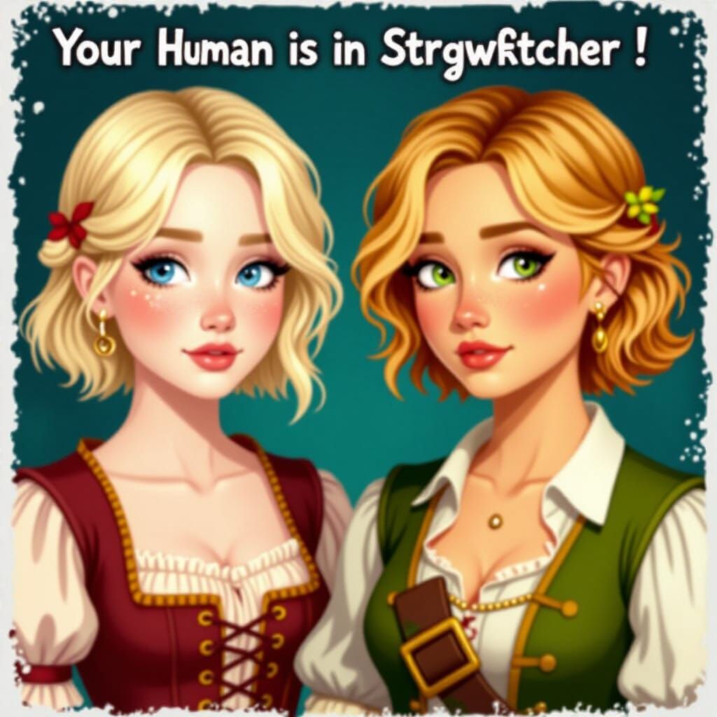 Pirate Teen Gender-Switcher with Strawberry Eyes