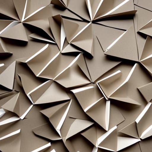 Good Old Boys Drinking Whiskey: Origami Papercraft