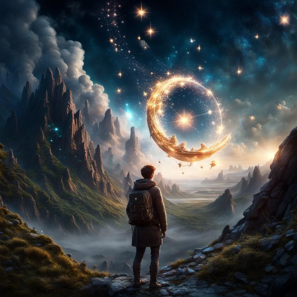 Catching a Falling Star in a Galactic Cosmos