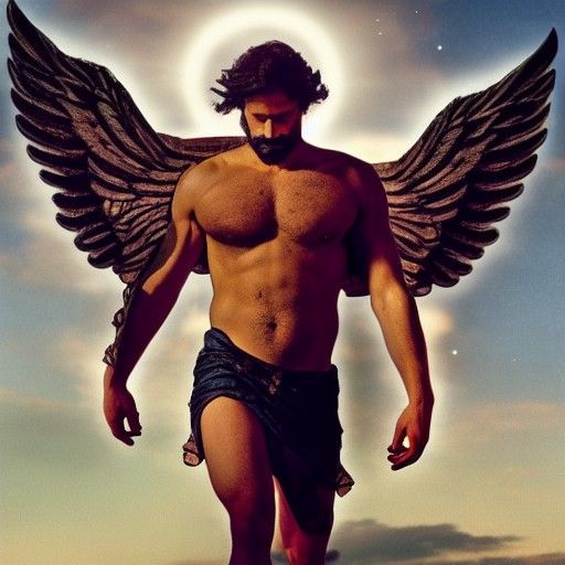 Archangel Metatron in Pre-Raphaelite Religious Art