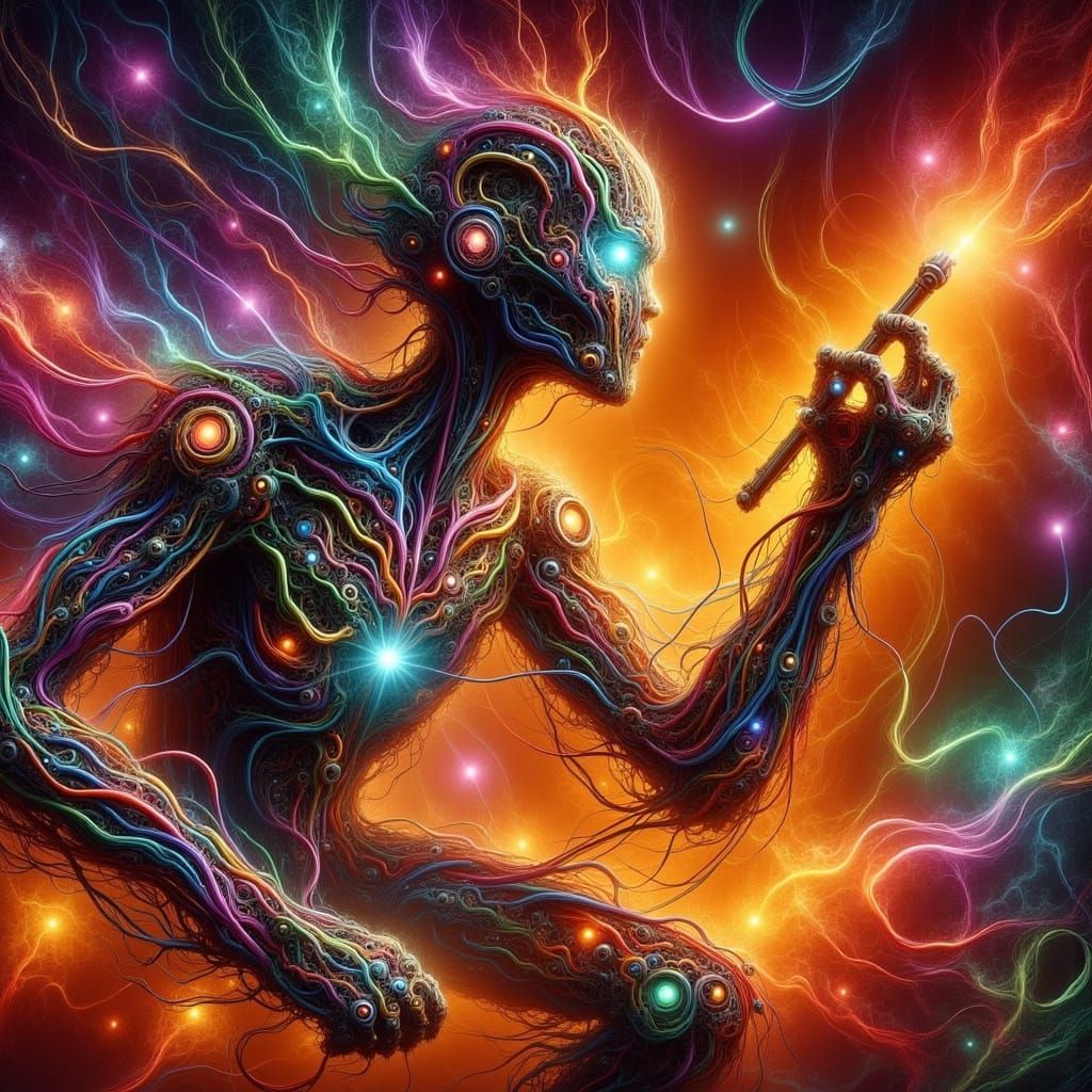 Robot Creates Vibrant Frescoes in Expressive Style