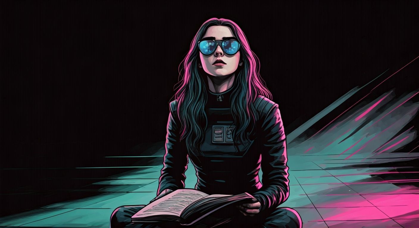 Maisie Williams as Ashildr in Futuristic Portrait