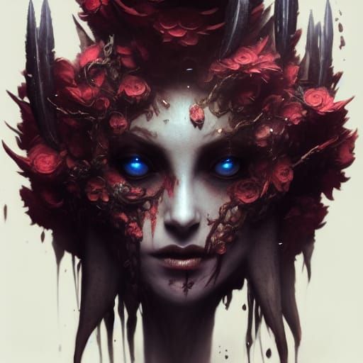 Intricate Flower Demon of the Underworld