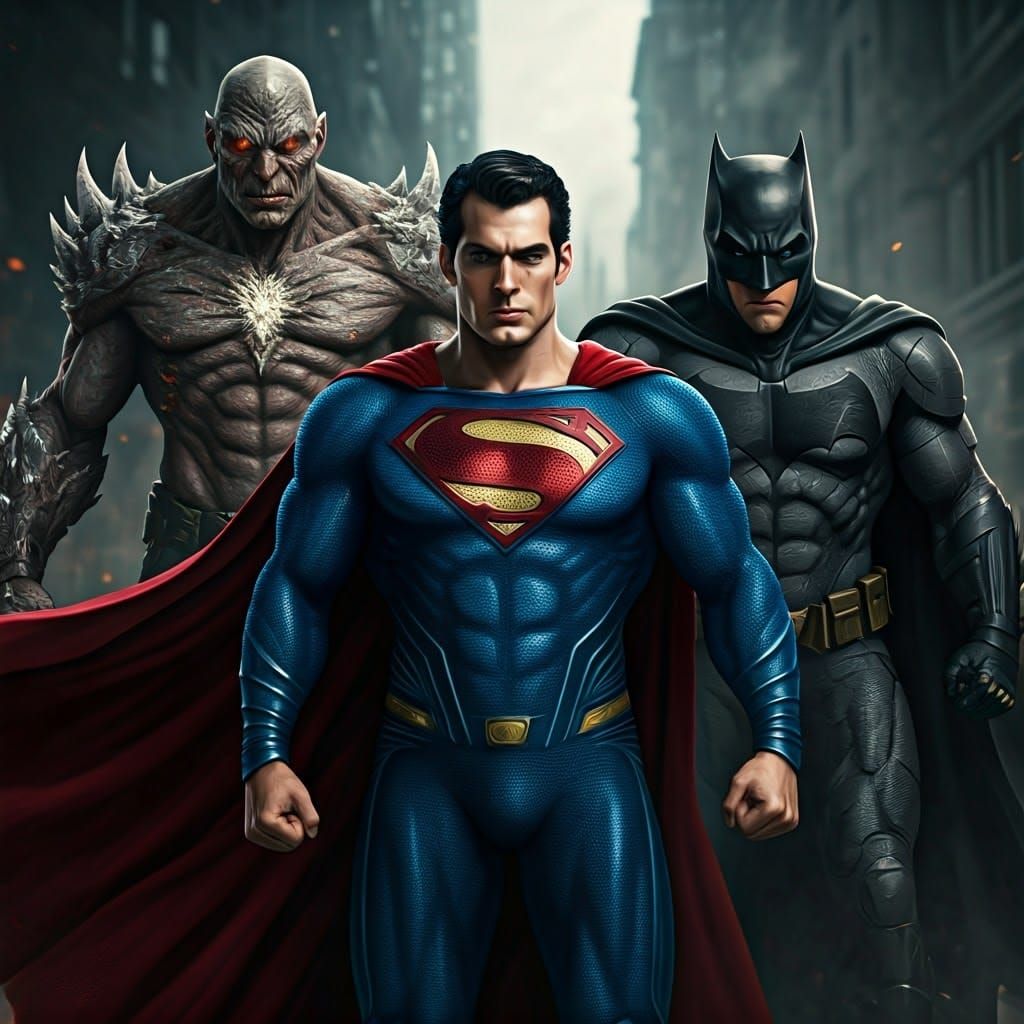 Superheroes Unite Against Doomsday in a Gritty Metropolis