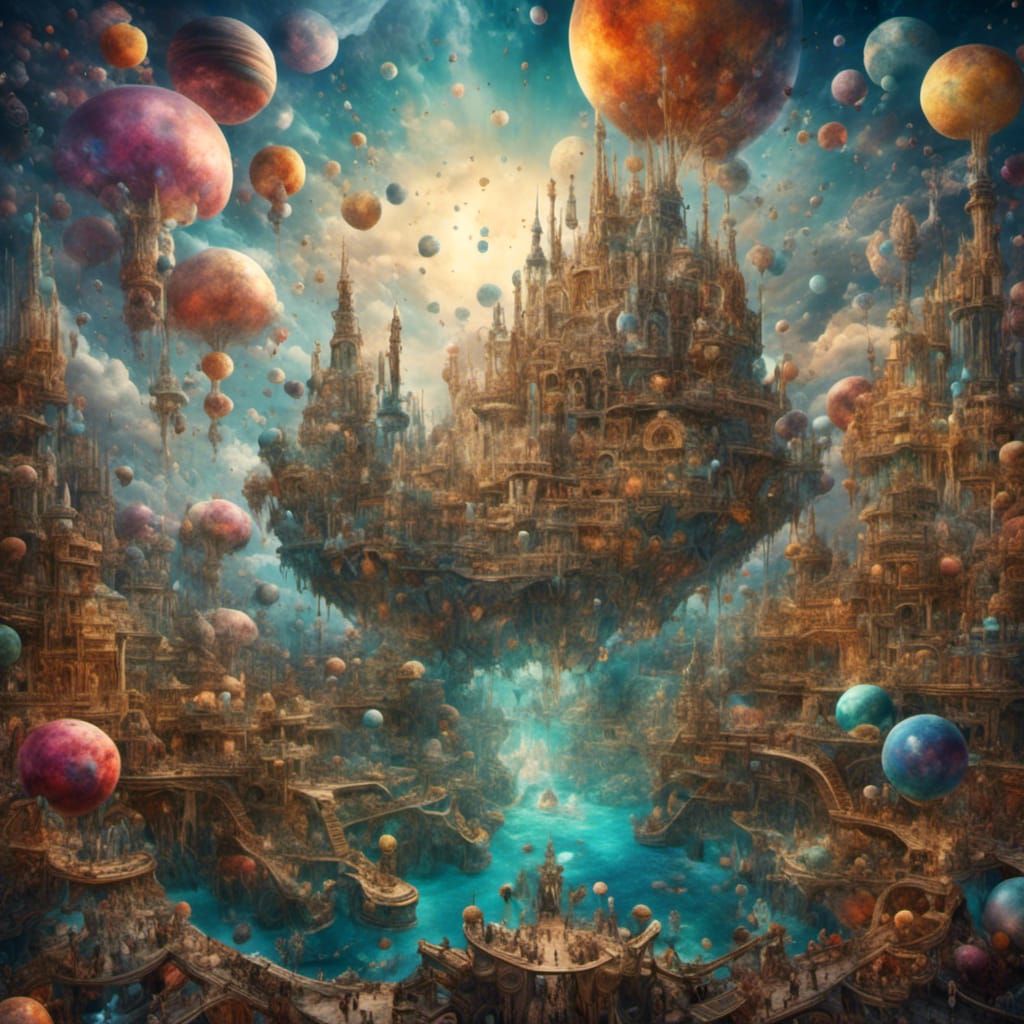 Hyperreal Quantumania: A Stunning Visual World