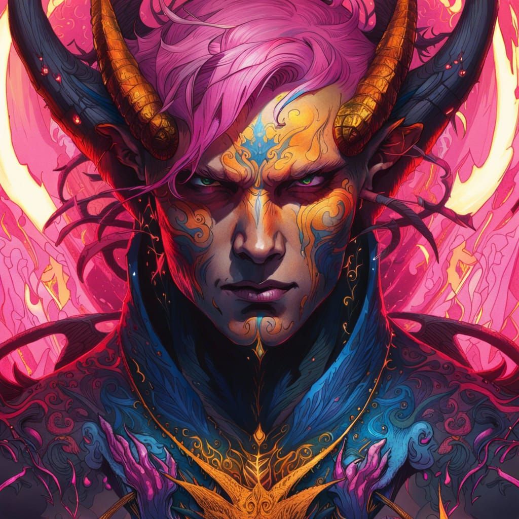 vibrant demon
