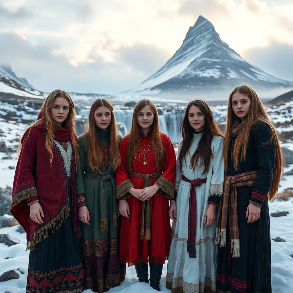 Women in Icelandic Wilderness