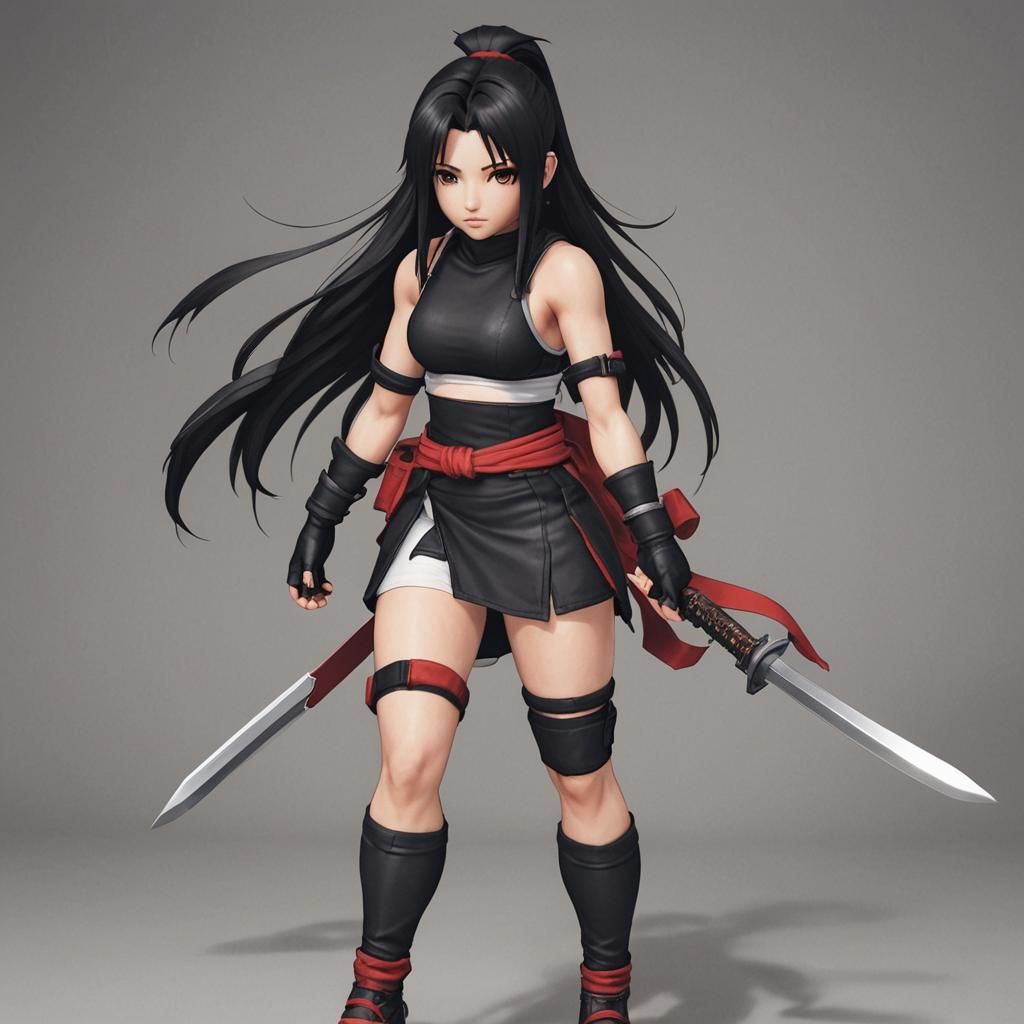 Tifa Lockhart as Kunoichi Ninja