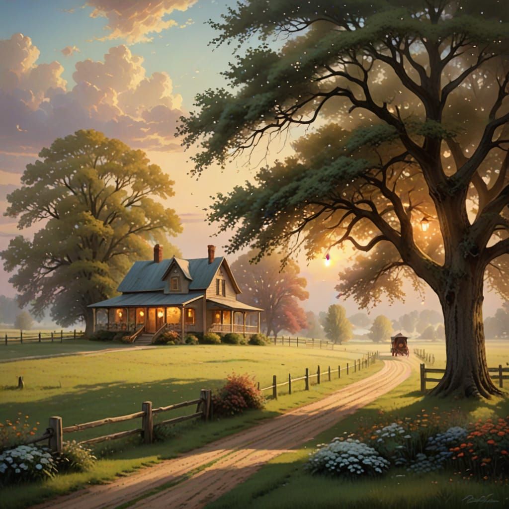 Idyllic Amish Farmstead in Indiana