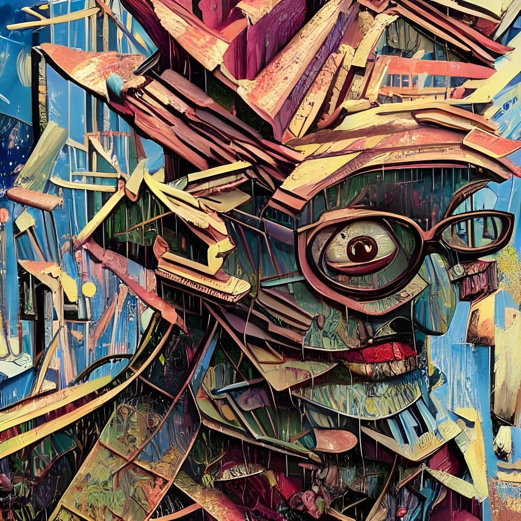 Expressionist Digital Painting Inspired by Masters