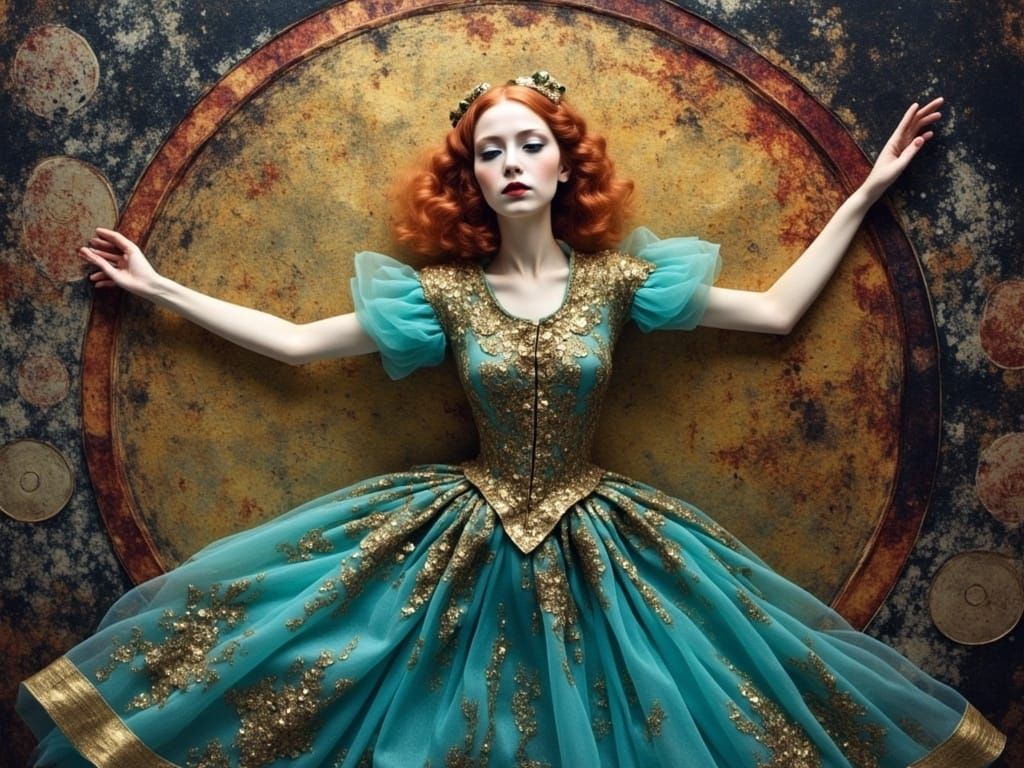 Surreal Futuristic Cityscape