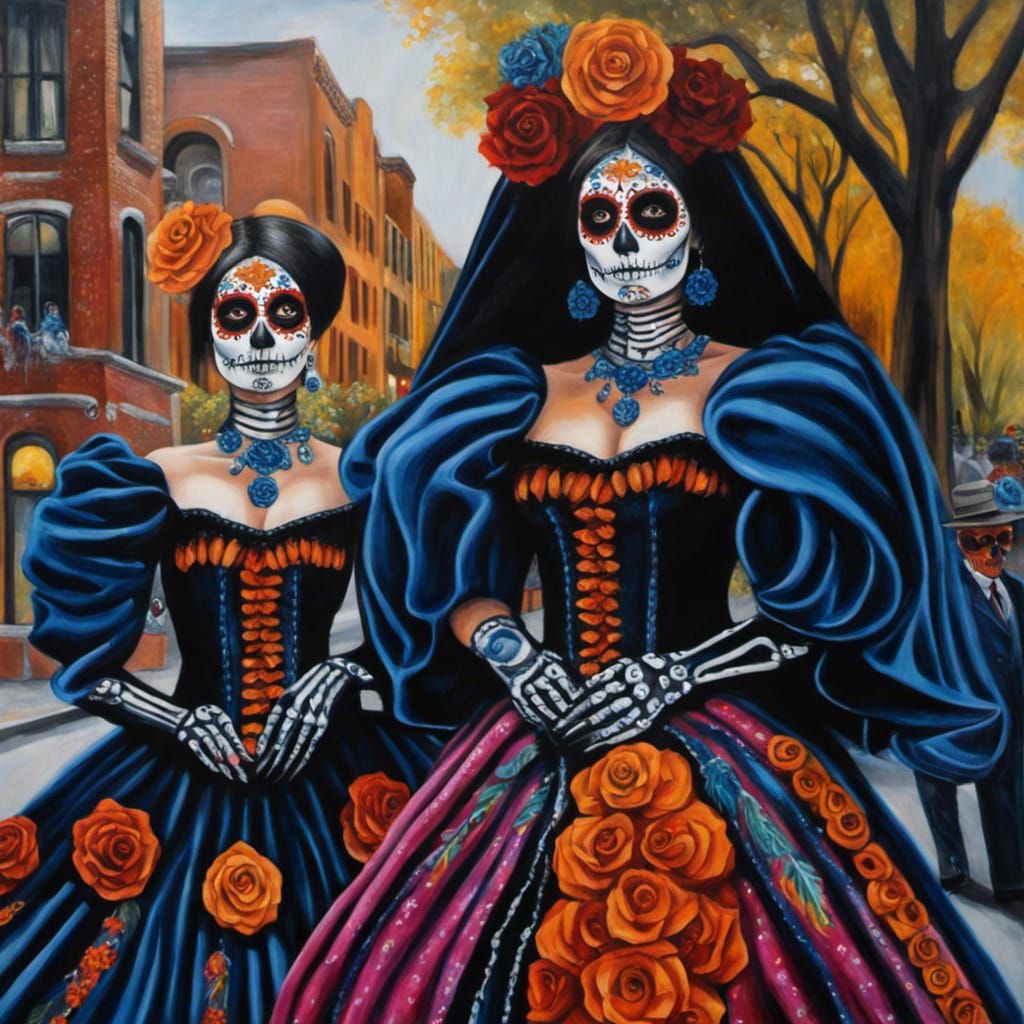 Día de los Muertos parade
