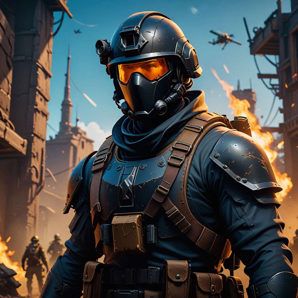 Fortnite WWI Soldier Concept Art