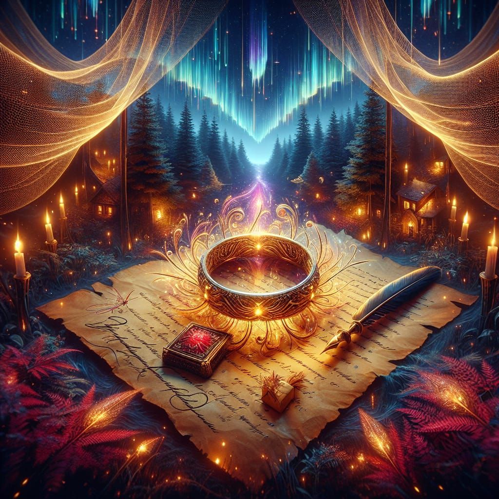 Magical Resin Bracelet Concept Art